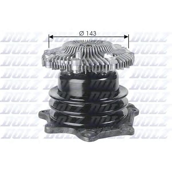 DOLZ - N-143 (помпа/ Nissan Terrano 2.7TD 89>)