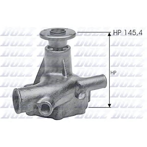 DOLZ - N-121 (помпа/ Nissan Patrol 3.2D/TD/3.3D/TD V6 <89)