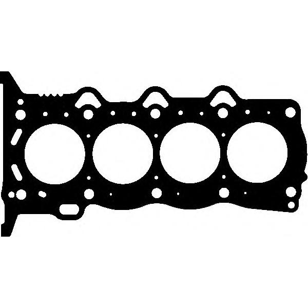 ELRING - 700260 (ПРОКЛАДКА ГБЦ TOYOTA AURIS/COROLLA 1.4 D-4D 04- (1.2 mm, Количество пазов/ отверстий 4))