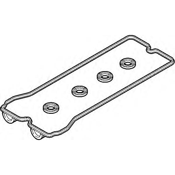 ELRING - 457.040 (прокладка клап. крышки/ N)