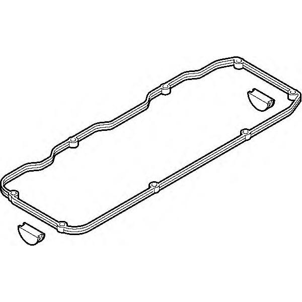 ELRING - 373.880 (прокладка клапанной крышки/ Nissan Terrano 2.4 12V KA24E 93>)