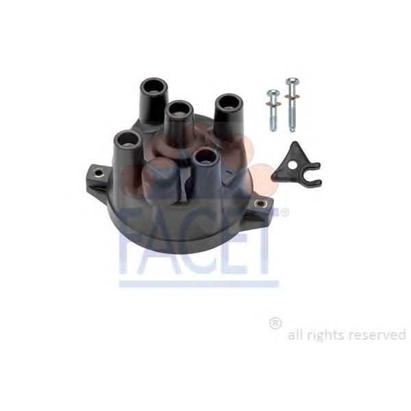 FACET - 2.8322/17 (Крышка распределителя зажигания MAZDA: 929 III (HC) 2.2 12V/2.2 i 87-91, 929 Mk III (HC) 2.2 12V/2.2)