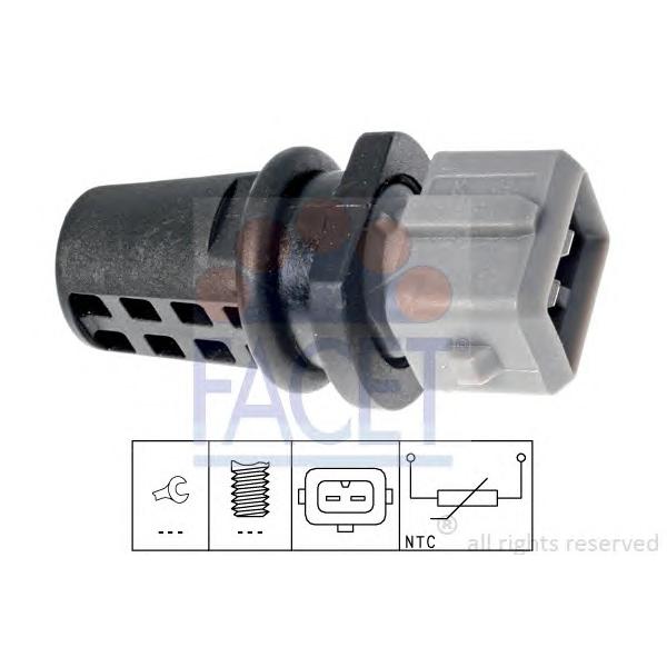 FACET - 104034 (Датчик температуры воздуха CHEVROLET: AVEO Наклонная задняя часть (T250, T255) 1.4 07-, AVEO седан (T250, T255) 1.4 05-, SPARK (M300) 1.0/1.0 LPG/1.2/)