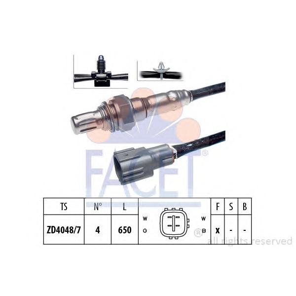 FACET - 107805 (Лямбда-зонд регулир. Subaru Impresa 2.0T 01->)