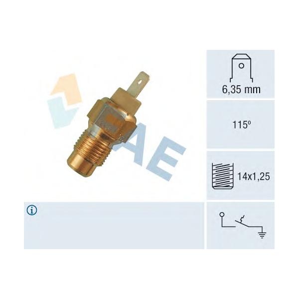FAE - 35200 (датчик темп. ОЖ/Renault 25/Express/Master/Rapid 1.1-2.2i/1.6D/1.9D)