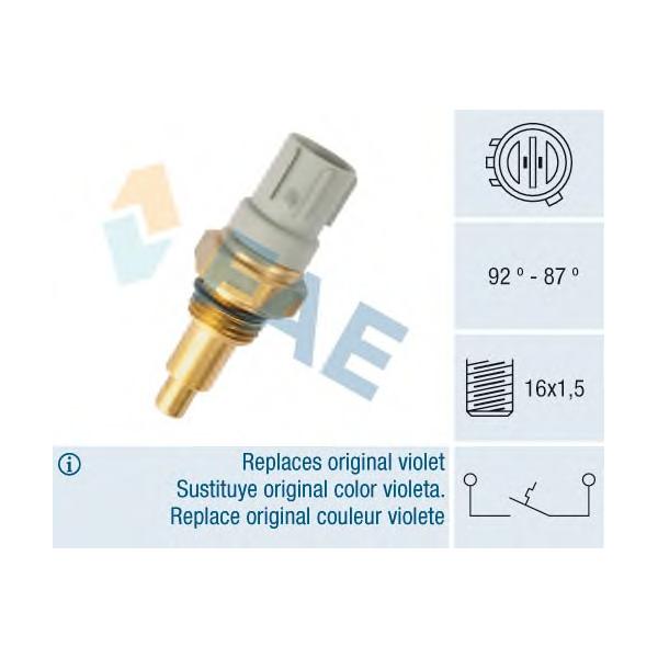 FAE - 36390 (датчик вкл.вентил./ Rover 618/620/623 1.8i-2.3i 16V 93>, Acura Vigor 2.5i 92>)