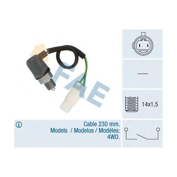 FAE - 40850 (датчик зад. хода/ Subaru Forester/Legacy/Loyale 1.6-2.2i 89>)
