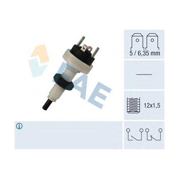 FAE - 24390 (датчик стоп сигн./ Alfa Romeo 33 all <90, Fiat Croma <90/Ritmo all 80-88)