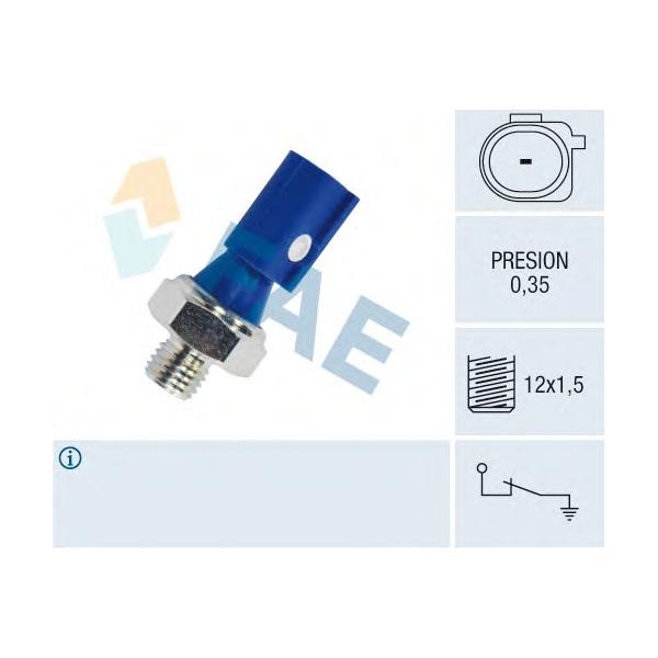 FAE - 12841 (датчик давления масла/ MB W169/W245, Mitsubishi Colt 1.5-2.0i/1.5DiD 04>)
