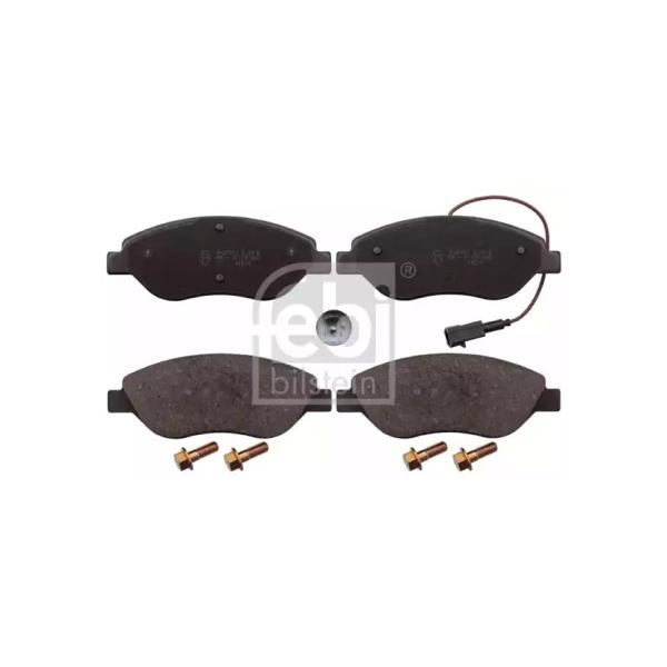 FEBI - 116013 (116013F_колодки дисковые! передние/ Fiat Bravo II 07-16)