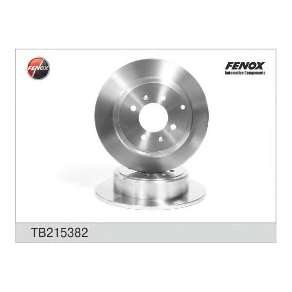 FENOX - TB215382 (диск торм. зад./ Peugeot 406 1.8-3.0 99>)