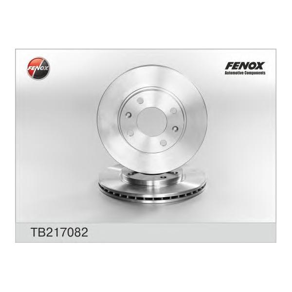 FENOX - TB217082 (диск торм. пер./ Peugeot 306, Citroen AX/Xsara 1.3-11.9TD 91>)