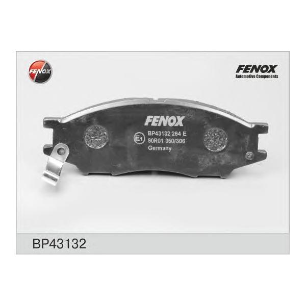 FENOX - BP43132 (Колодки торм.пер.)
