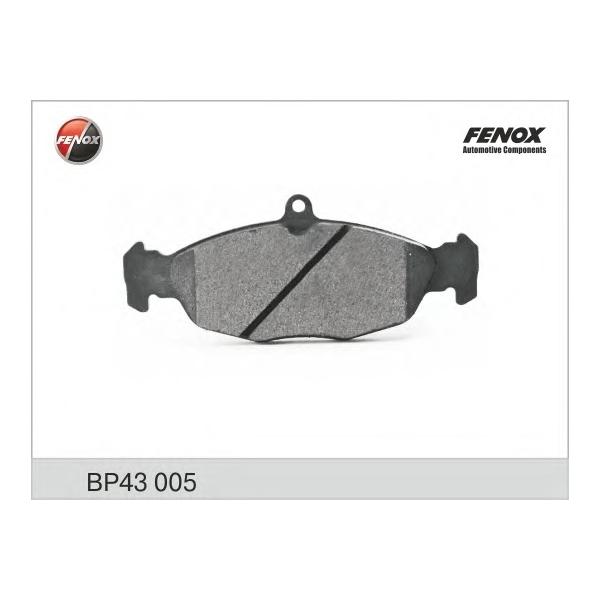 FENOX - BP43005 (Колодки торм.пер.)