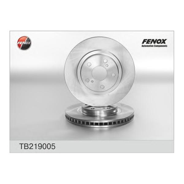 FENOX - TB219005 (Диск тормозной передний Ø296x28)