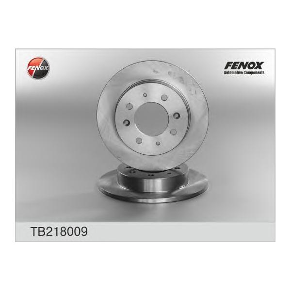 FENOX - TB218009 (TB218009 диск тормозной задний!/ KIA Cerato 1.6/2.0/1.6CRDi/2.0CRDi 04-09)