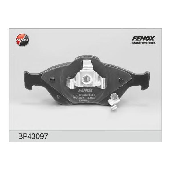 FENOX - BP43097 (Колодки торм.пер.)