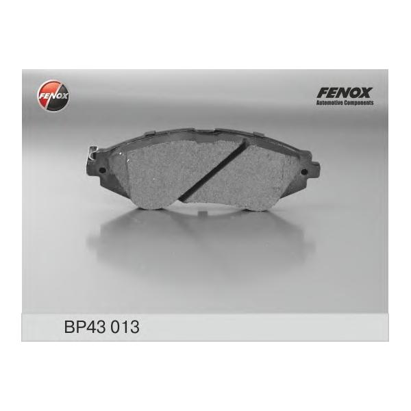FENOX - BP43013 (Колодки торм.пер.)