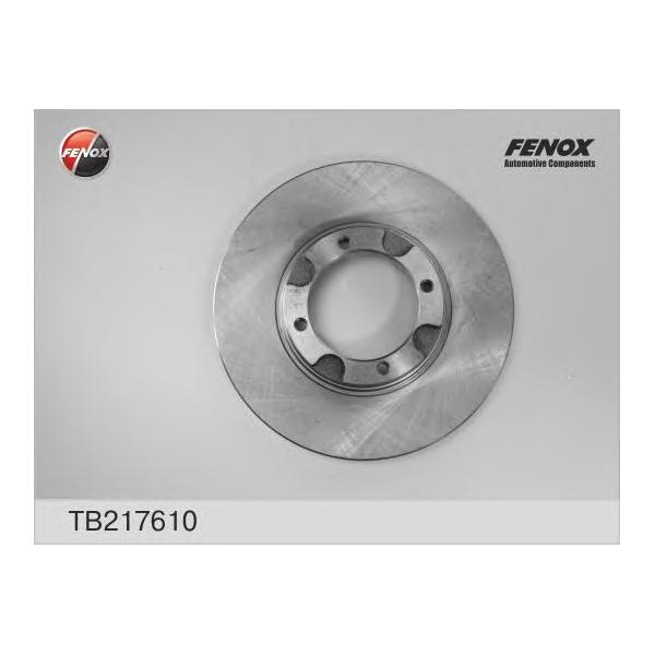 FENOX - TB217610 (Диск тормозной передний)