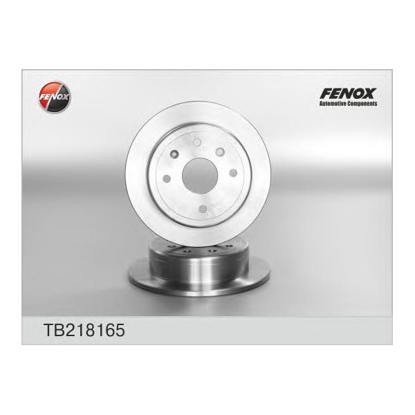 FENOX - TB218165 (Диск тормозной задний Chevrolet Lacetti 2003~2012)