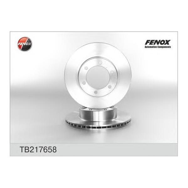 FENOX - TB217658 (диск торм. пер./ Toyota 4-Runner/Land Cruiser 3.4-3.0TD 95>)