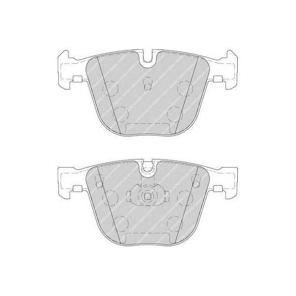 FERODO - FDB1672 (колодки дисковые з./ BMW E65/E66 4.5/6.0/4.0D 01>)