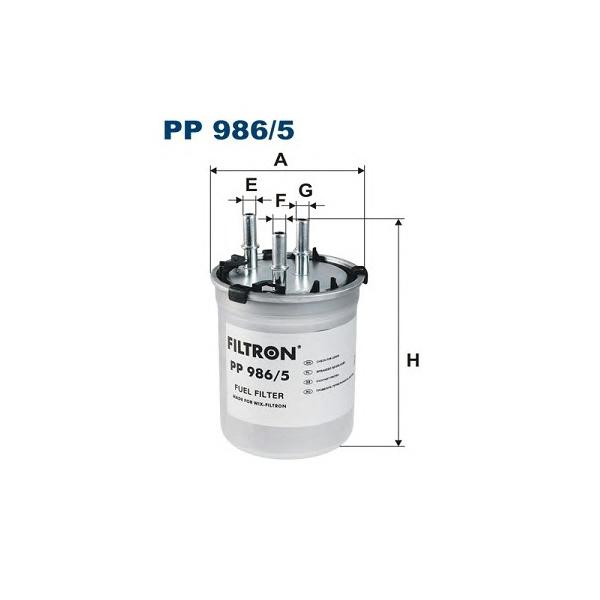 FILTRON - PP9865 (Фильтр топливный)