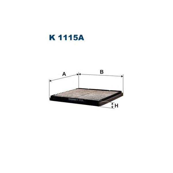 FILTRON - K 1115A (K 1115A Фильтр эколог уголь. S40/V40 00->)