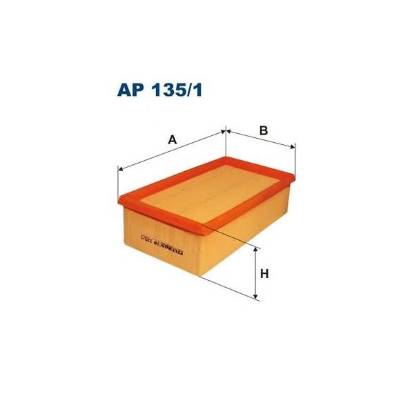 FILTRON - AP 135/1 (Фильтр возд.RENAULT MODUS 1.6 (LX933))