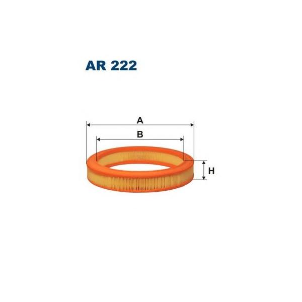 FILTRON - AR 222 (AR 222 Фильтр возд.ESCORT 1.4 ->90 (LX115))
