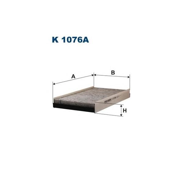 FILTRON - K1076A (K 1076A_фильтр салона!/ Fiat Multipla 1.6 16V/1.9JTD 99>)
