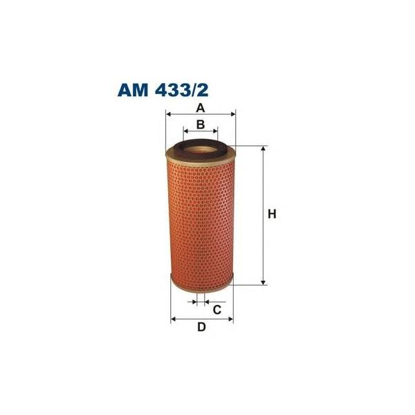 FILTRON - AM433/2 (Фильтр воздушный AM433/2)
