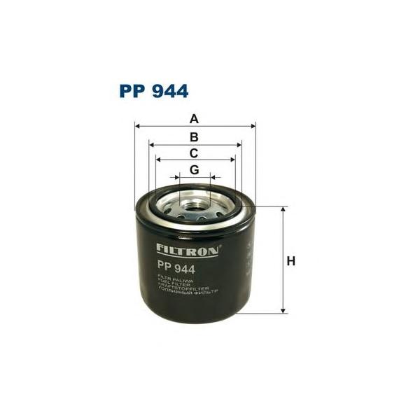 FILTRON - PP944 (PP 944 Фильтр топл LAND CRUISER D/TD ->89 (KC5))