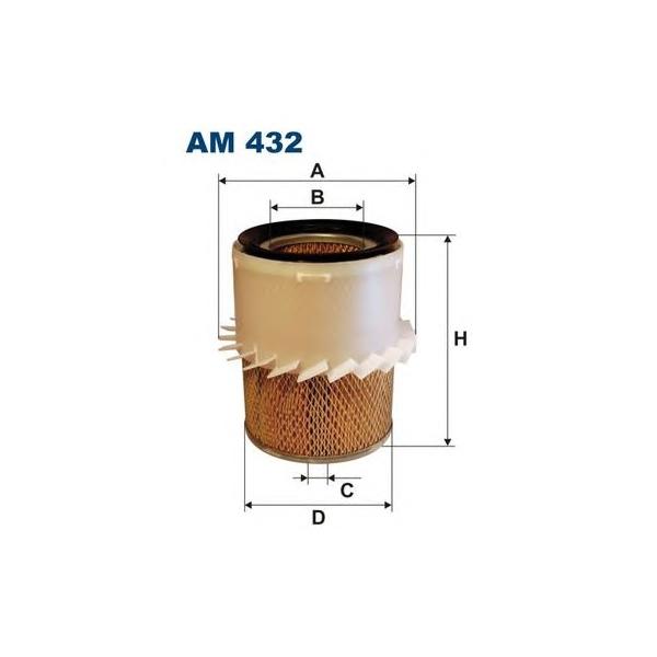 FILTRON - AM432 (Фильтр воздушный AM432)