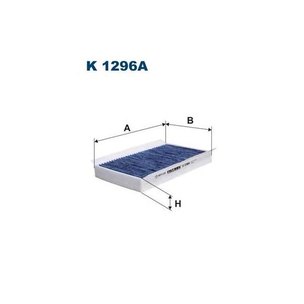 FILTRON - K1296A (Фильтр салона (угольный))