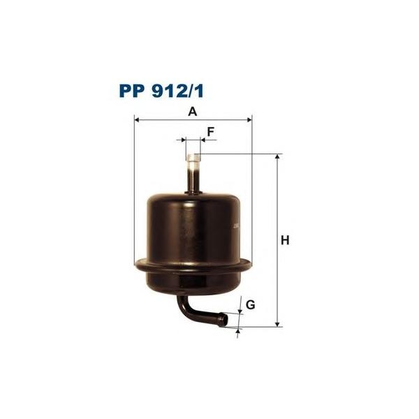 FILTRON - PP 912/1 (PP 912/1 Фильтр топливный SUZUKI BALENO (KL136))