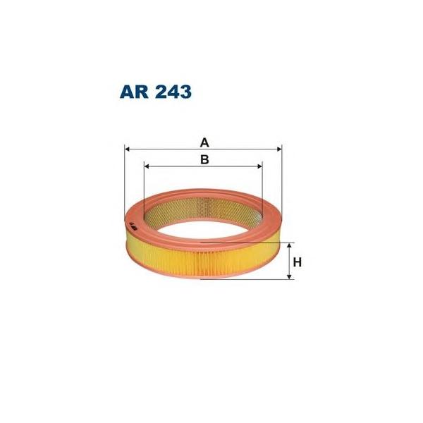 FILTRON - AR243 (AR 243 Фильтр воздушный MAZDA 626/929 ->92 (LX8))
