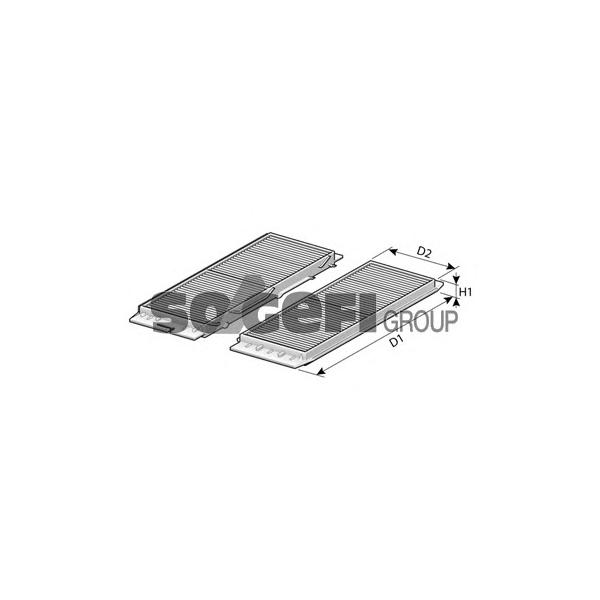 FRAM - CF10218-2 (Фильтр салонна MAZDA 3/5)