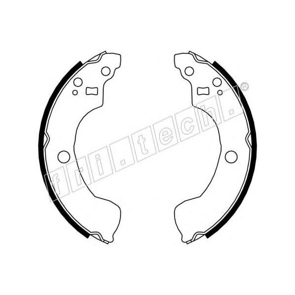 FRITECH - 1067195 (Колодки барабанные NISSAN Almera N16 01>)