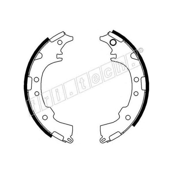 FRITECH - 1115.304 (Колодки барабанные TOYOTA PICNIC 96->)