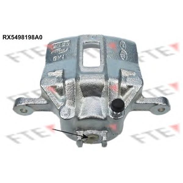 FTE - RX5498198A0 (Суппорт тормозной передн прав HYUNDAI: ACCENT III (MC))