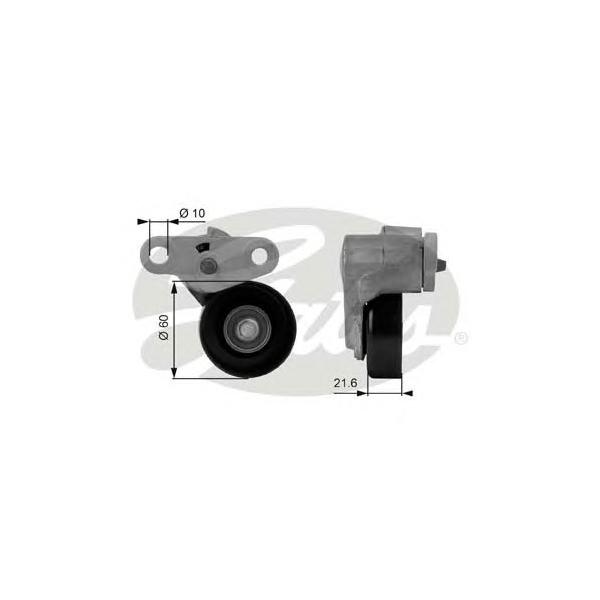 GATES - T38159 (Ролик приводного ремня Chevrole Tahoe 4.8-5.3 V8 99>)