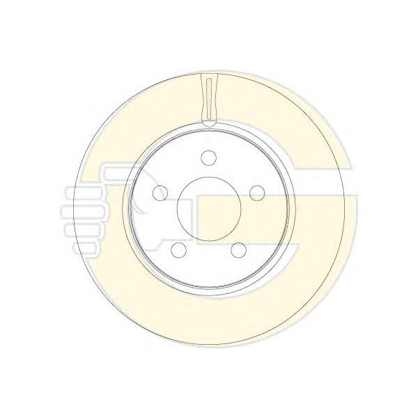 GIRLING - 6062641 (Диск тормозной 6062641)