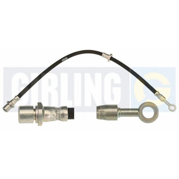 GIRLING - 9004438 (Шланг тормозной SUBARU IMPREZA 08-/LEGACY 98- передний прав.)