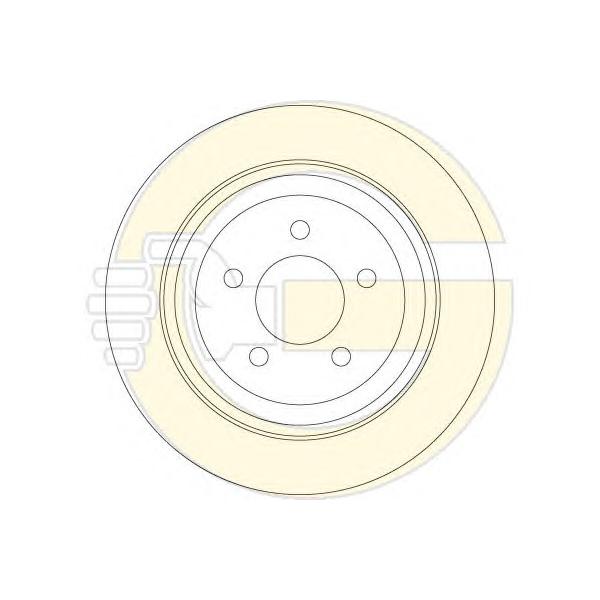 GIRLING - 6063414 (Диск тормозной 6063414)