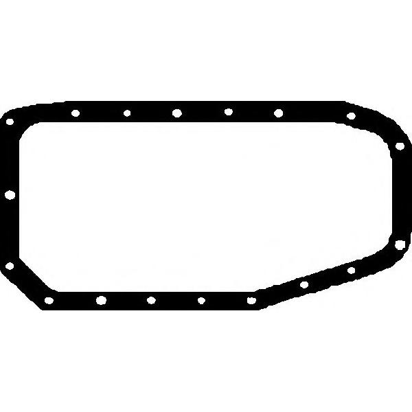GLASER - X54006-01 (Прокладка масляного поддона Fiat Croma 2.5D/TD 86>)