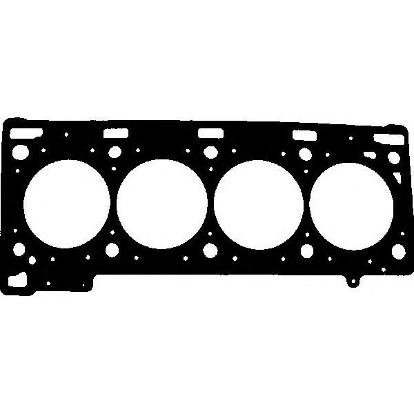 GLASER - H80364-00 (Прокладка ГБЦ Renault Laguna 2.0 16V F5R DOHC 01>)