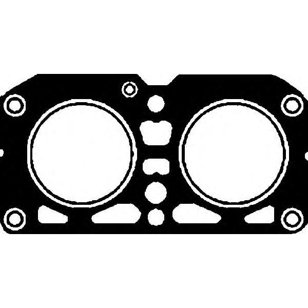 GLASER - H06778-00 (ALFA ROMEO 1.7 прокладка головки блока GLASER)