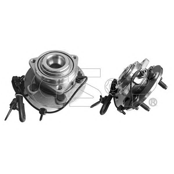 GSP - 9329004 (Подшипник-ступица пер.JEEP GRAND CHEROKEE III 05-10)
