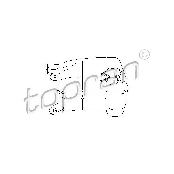HANS PRIES - 302 294 (Расширительный бачок для Ford Focus I 1.4-1.6 + 1.6 Rocam)